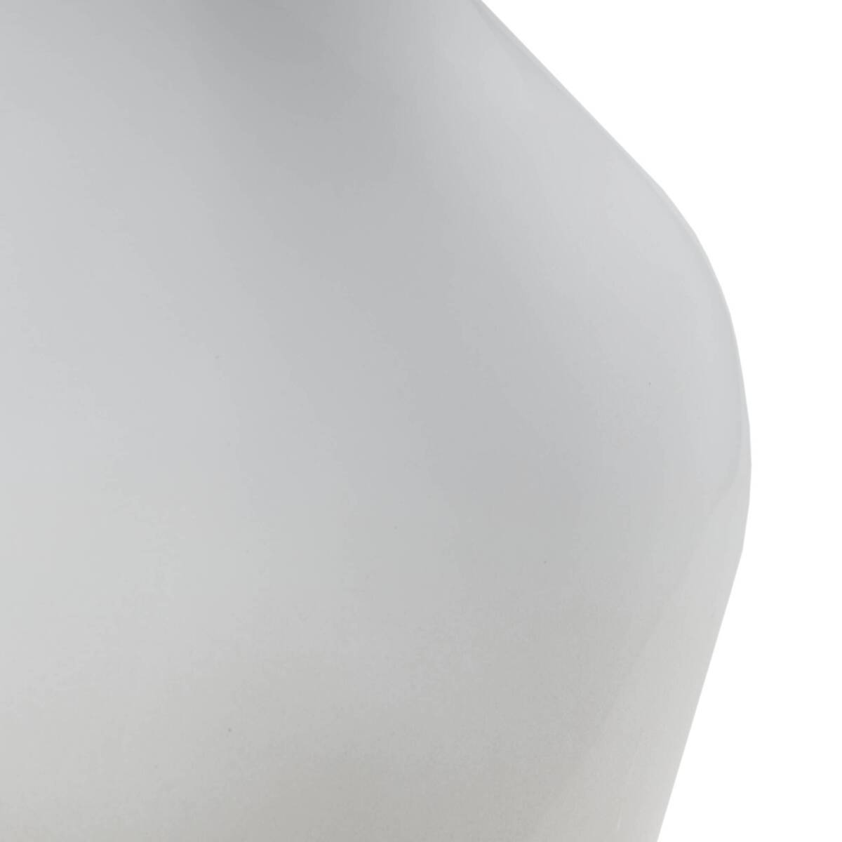 Asymmetrical Ceramic Table Lamp - Grey
