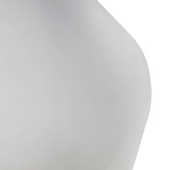 Asymmetrical Ceramic Table Lamp - Grey