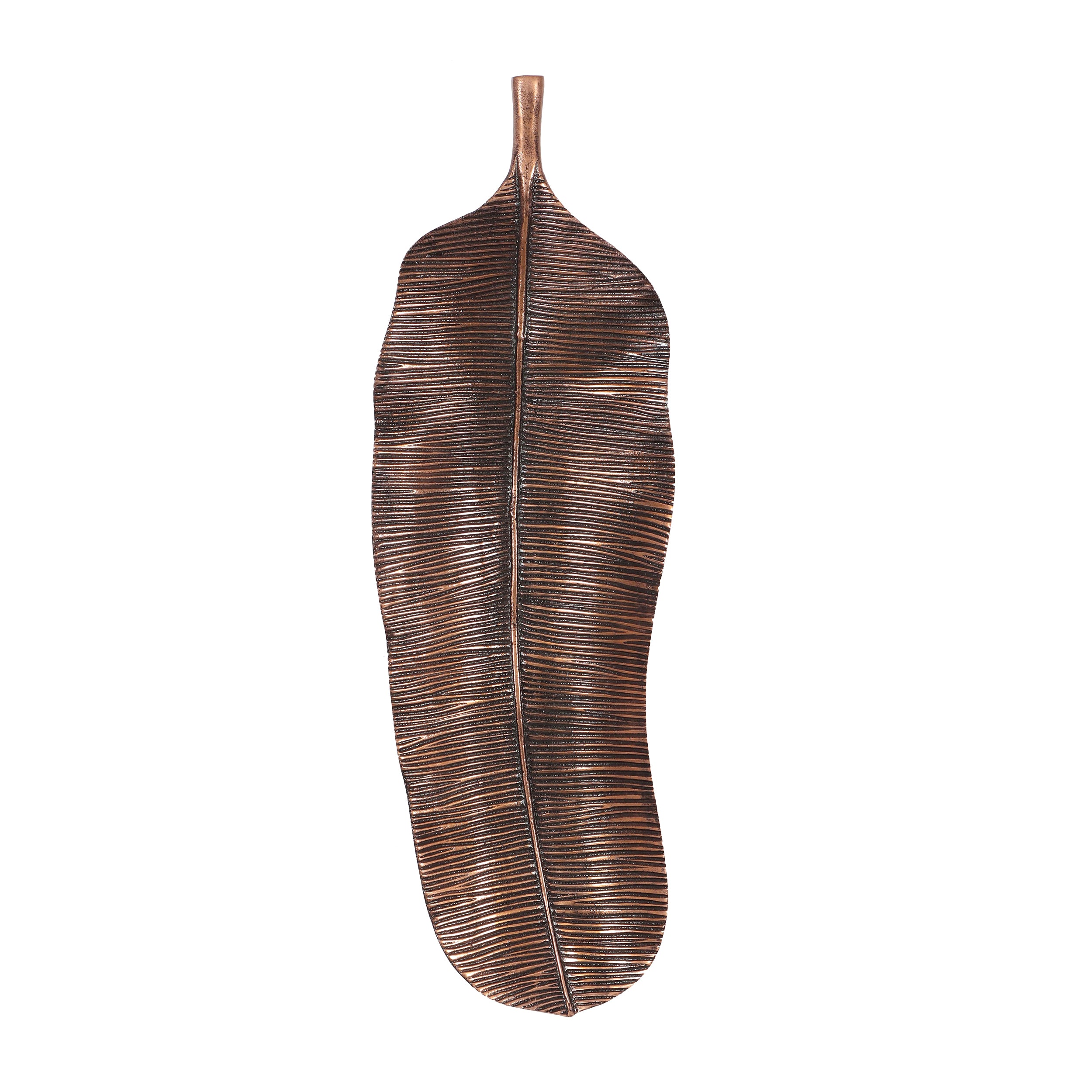 Leaf Wall Decor Copper