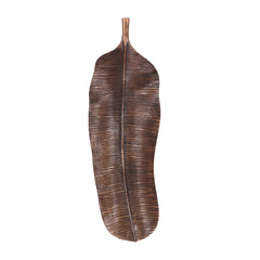 Leaf Wall Decor Copper
