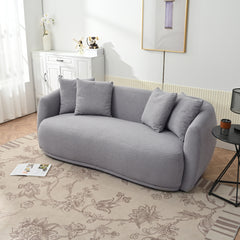 Modern Sofa Set - Grey
