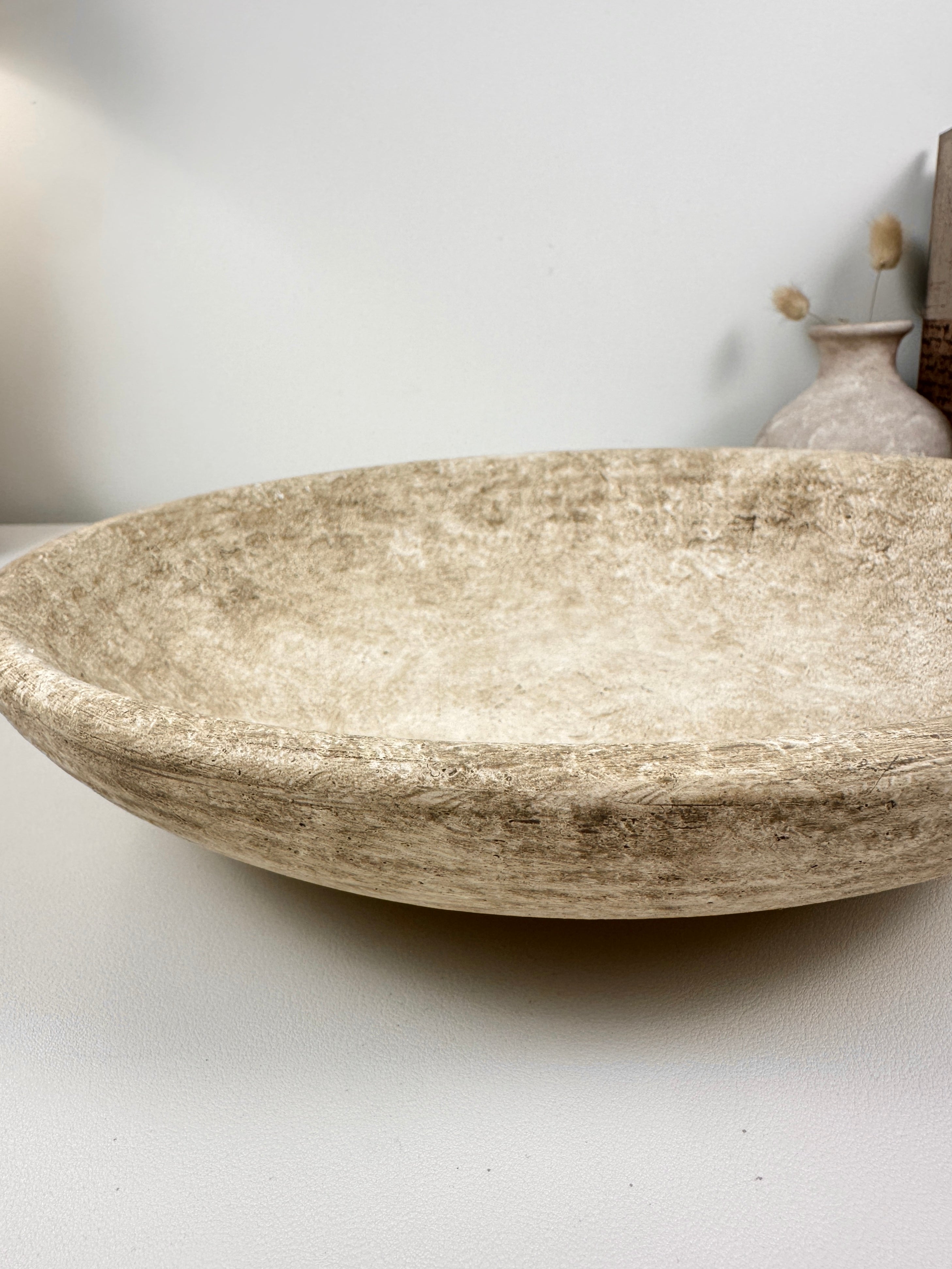 Organic Stone Decorative Tray 12x12x3’’