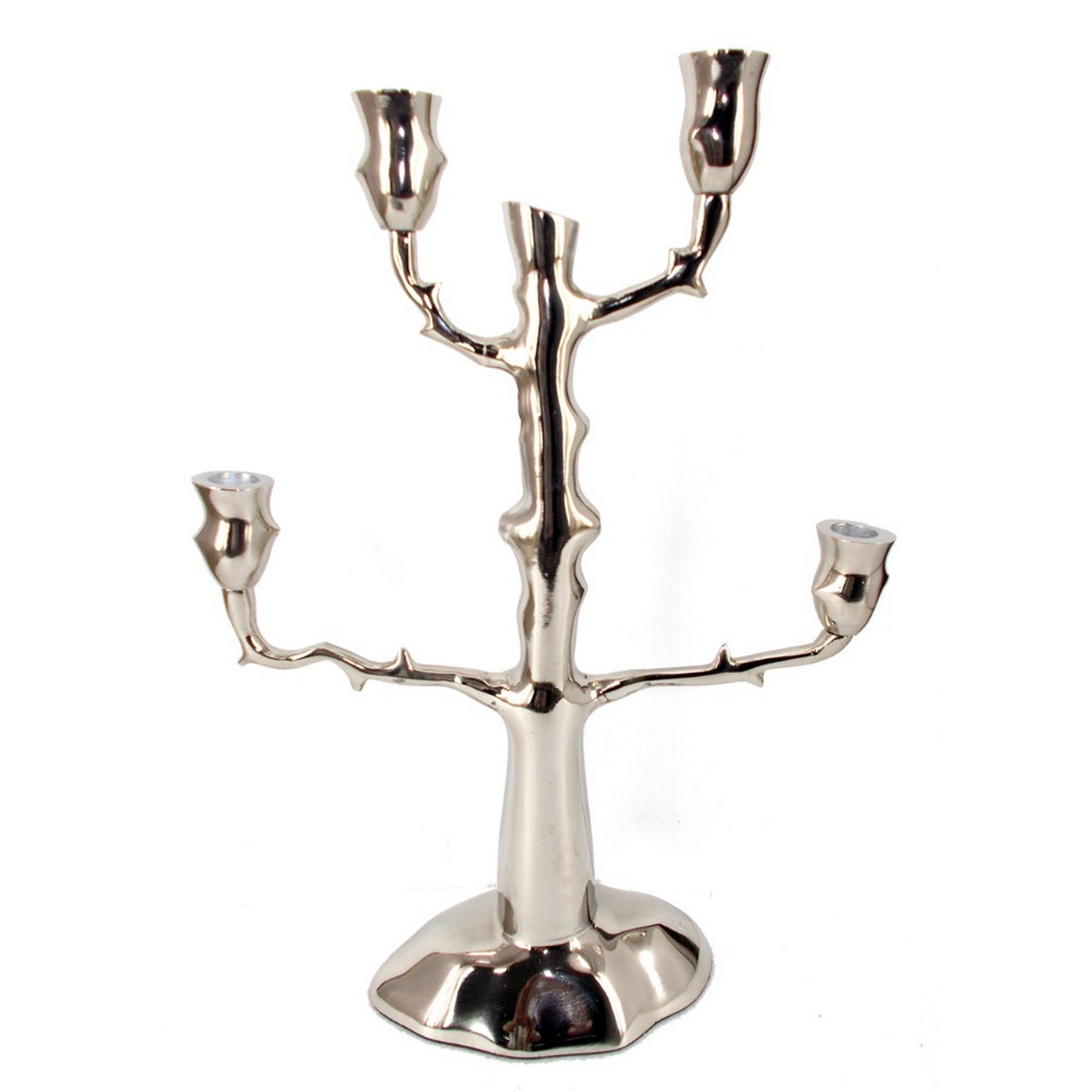 Tree Candle Holder - Copper Aluminum