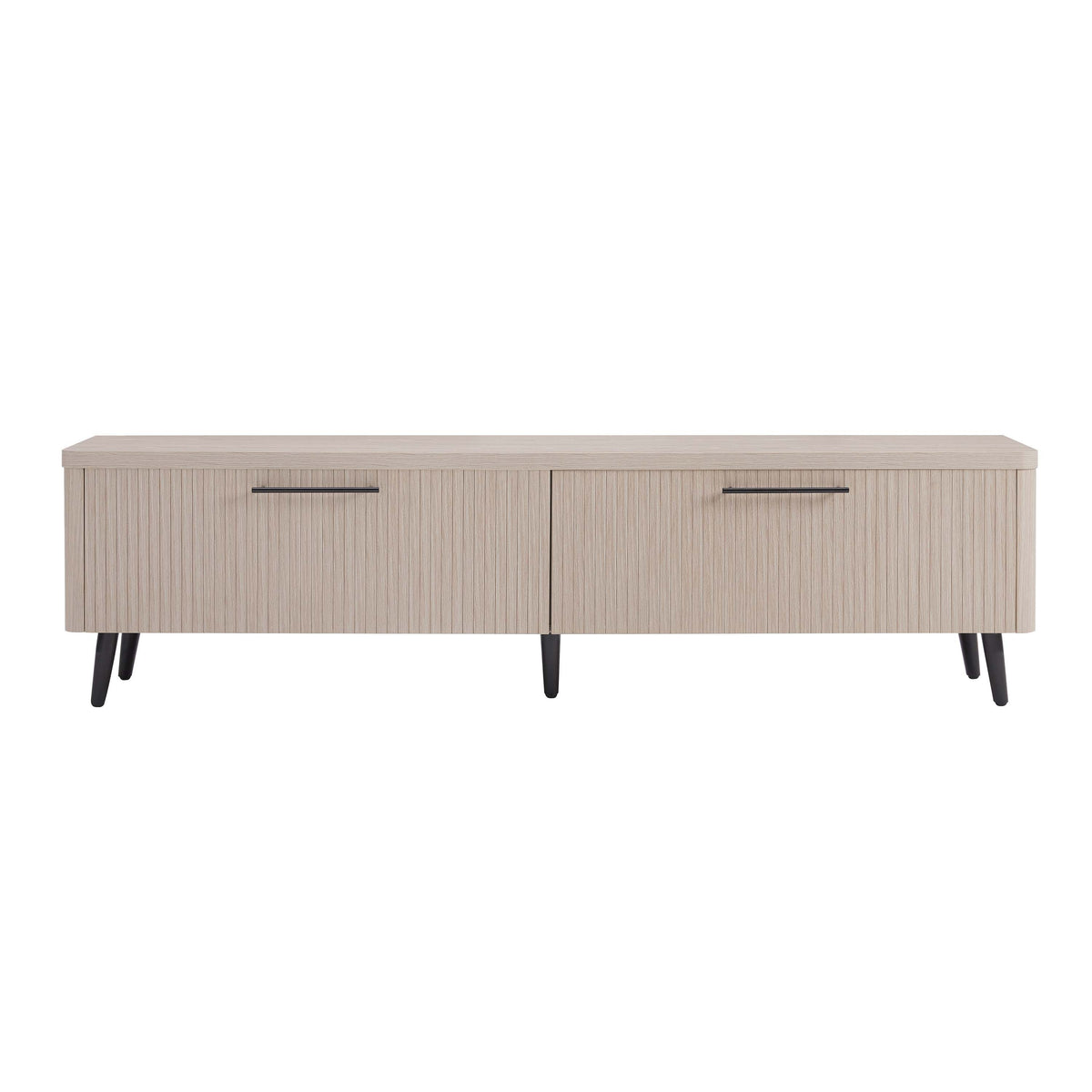TV Stand in Whitewashed Oak