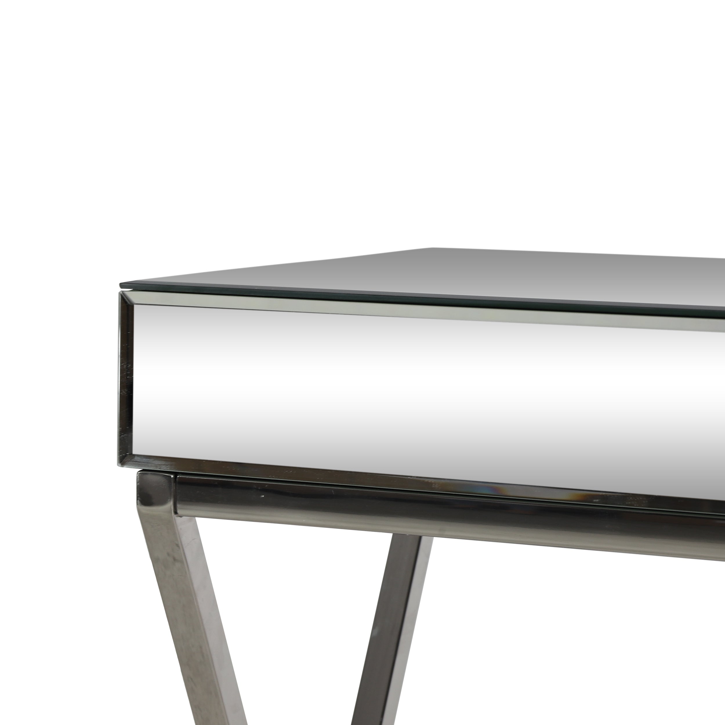 Elegant Mirror Console Table
