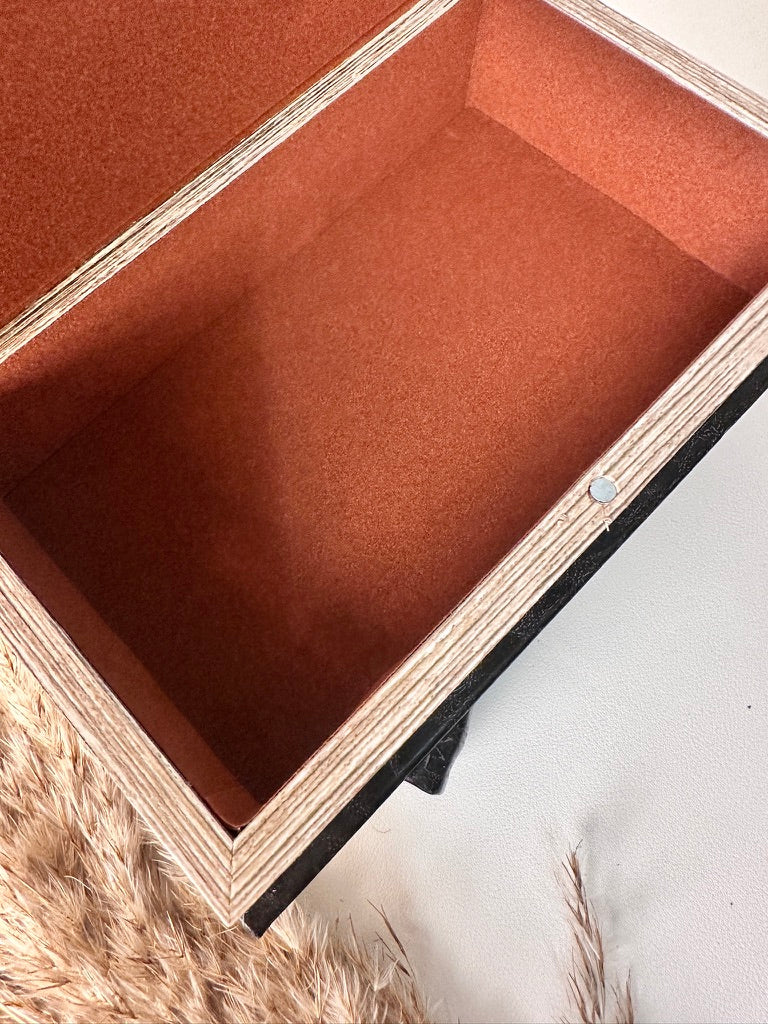 Set of 2 Decorative book Black with Box inside