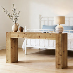 Wood Side Table,Minimalist Design Hallway Table,Console table