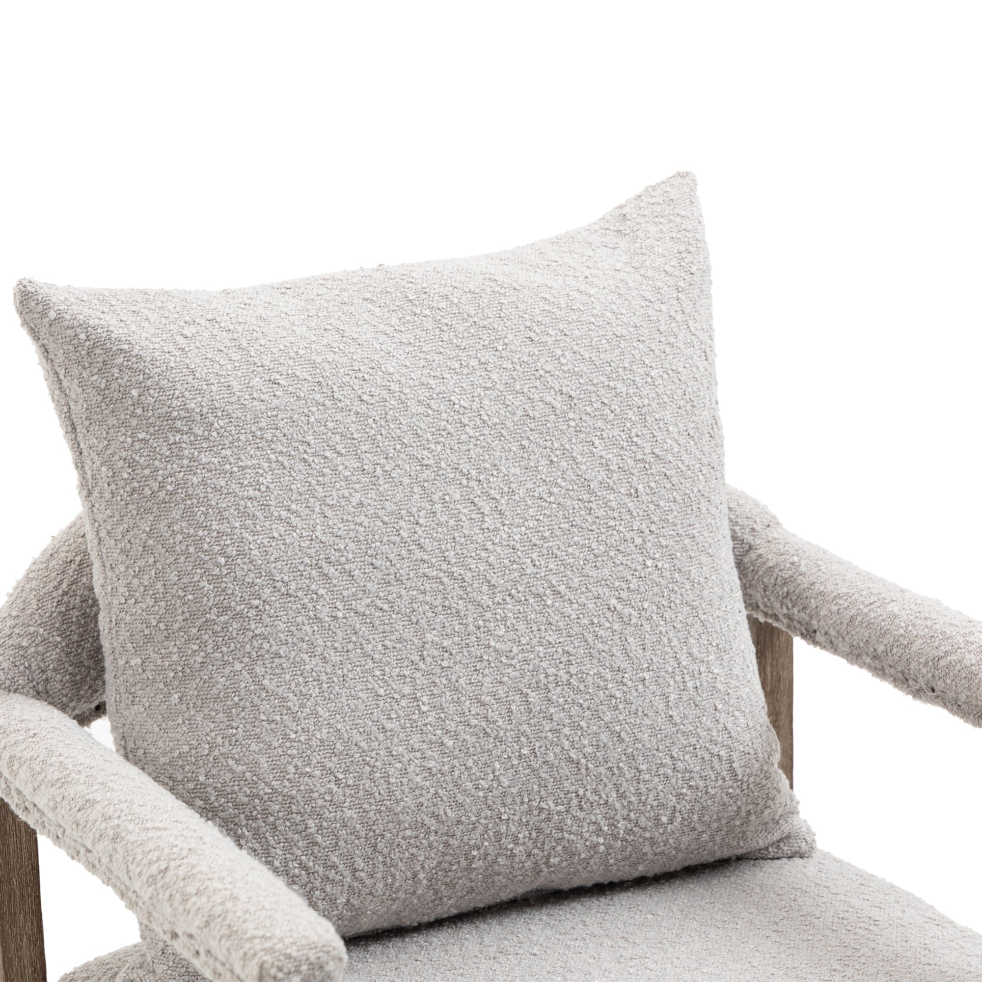 Office Chair Adjustable Swivel Chair Fabric Seat Home Study Chair - Light Gray