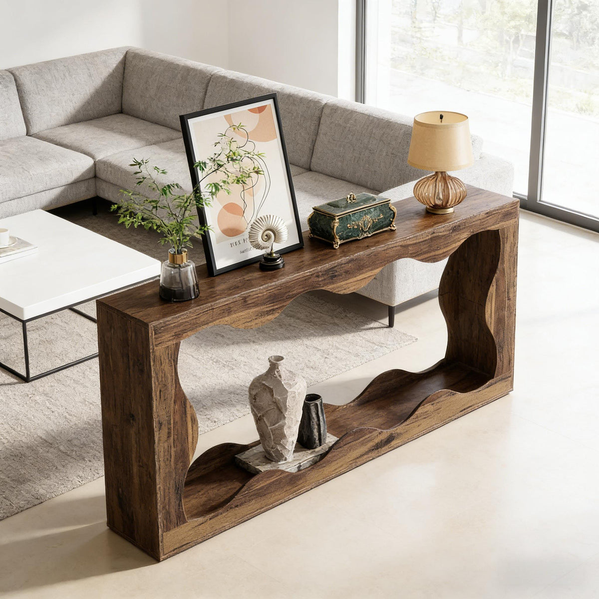 Modern Style Entryway Table,Industrial Console Table,Coffee Table