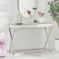 Elegant Mirror Console Table