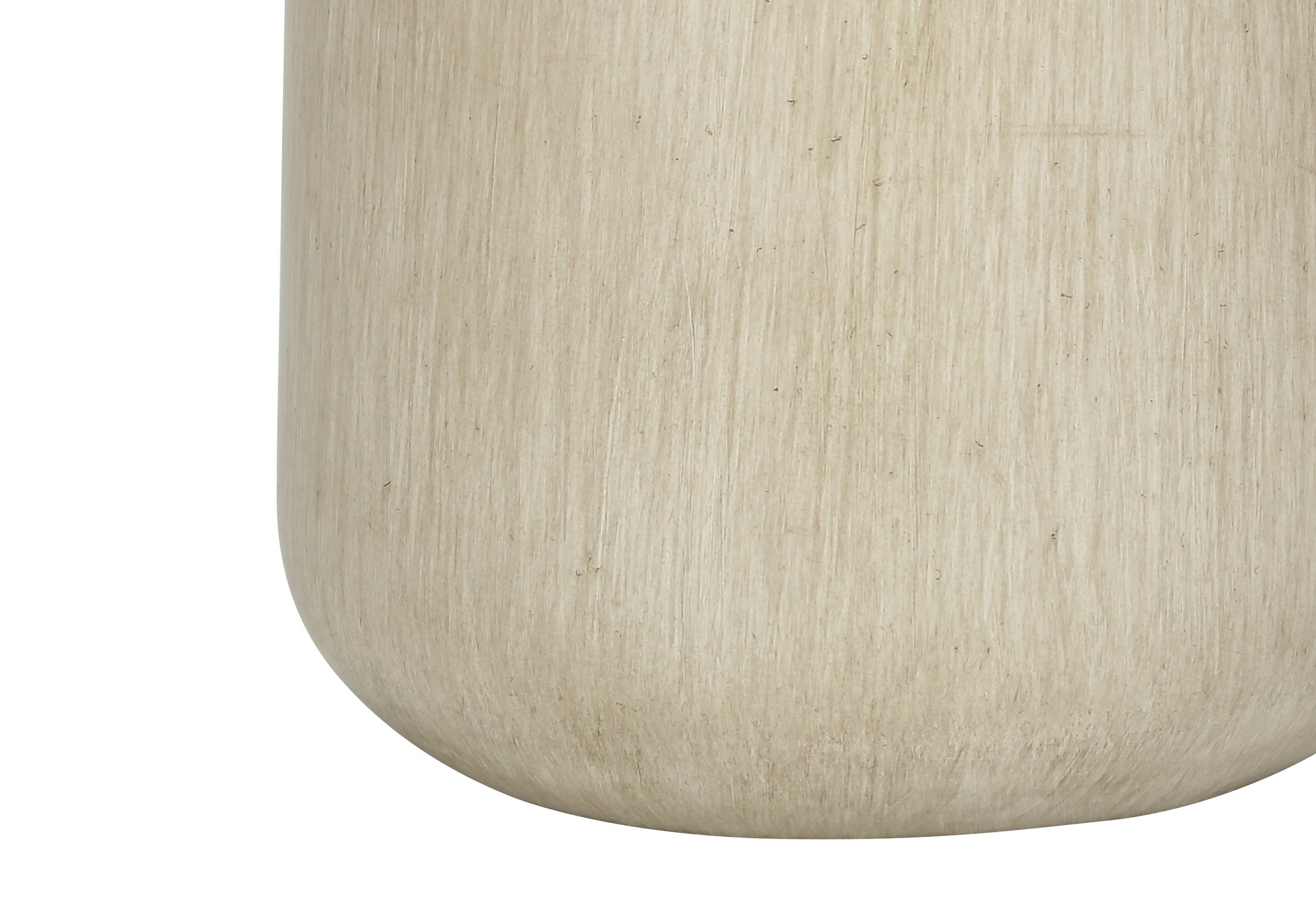 24"H, Table Lamp, Beige Concrete, Ivory / Cream Shade, Contemporary