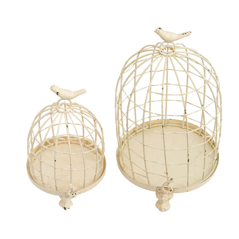 Decorative Birdcages With Bird Finial