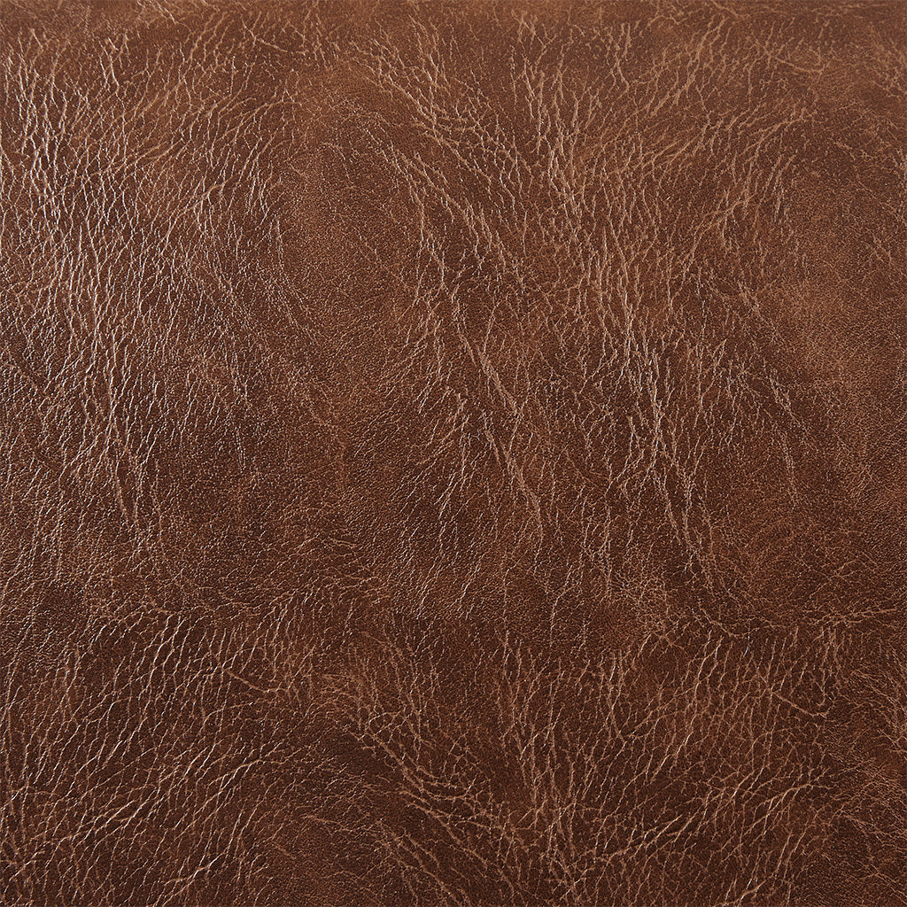 Elegant Faux Leather Accent Chair