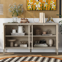 Sideboard Wooden Cabinet 60" - Grey