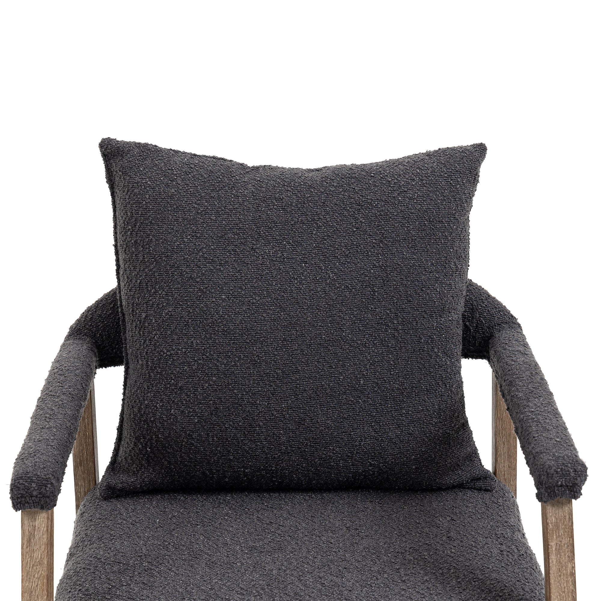 Chair Office Chair Adjustable Swivel Chair Fabric Seat Home Study Chair - Black