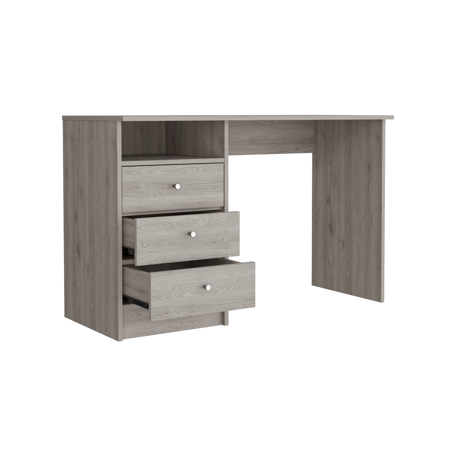 Computer Desk Fremont, Office - Light Gray