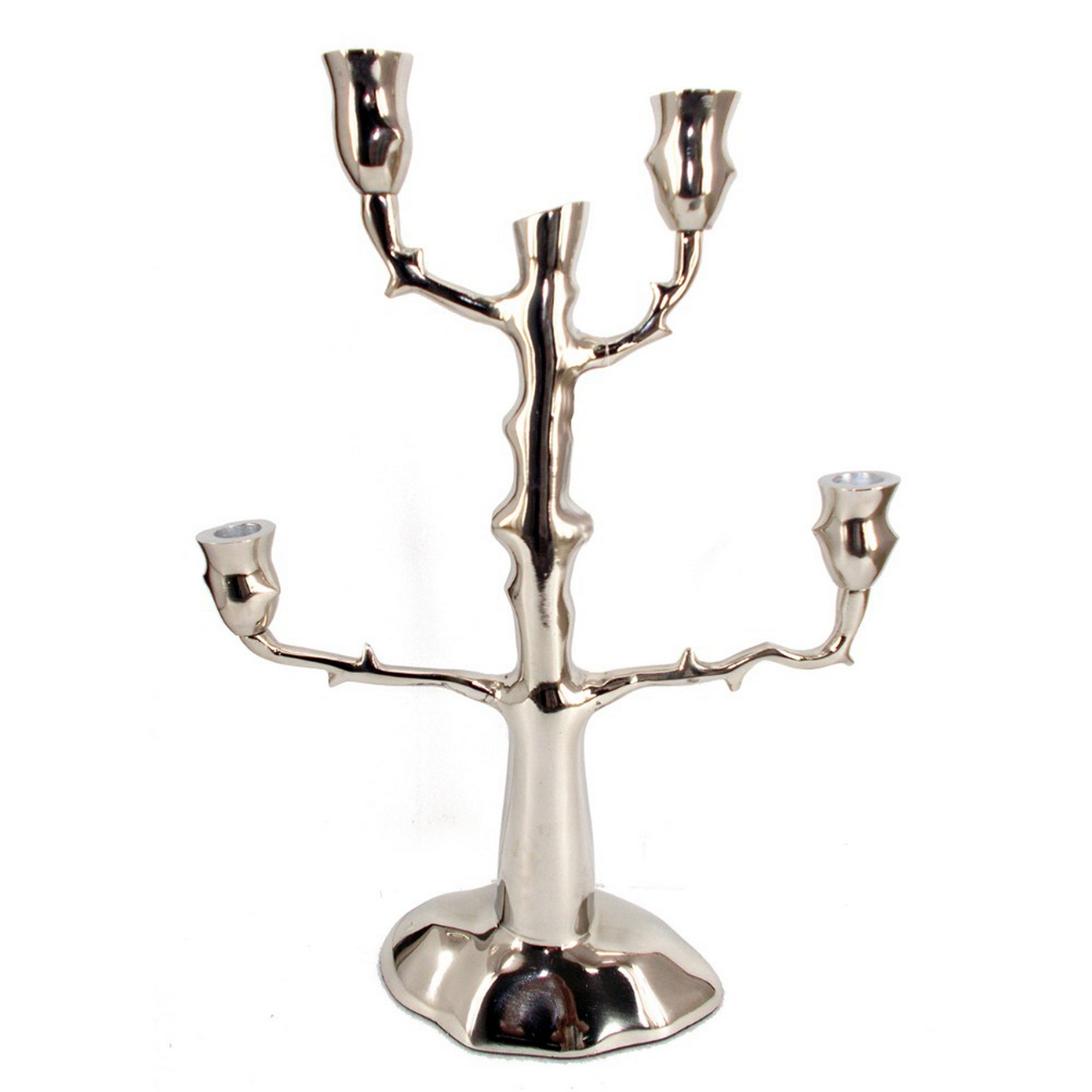 Tree Candle Holder - Copper Aluminum