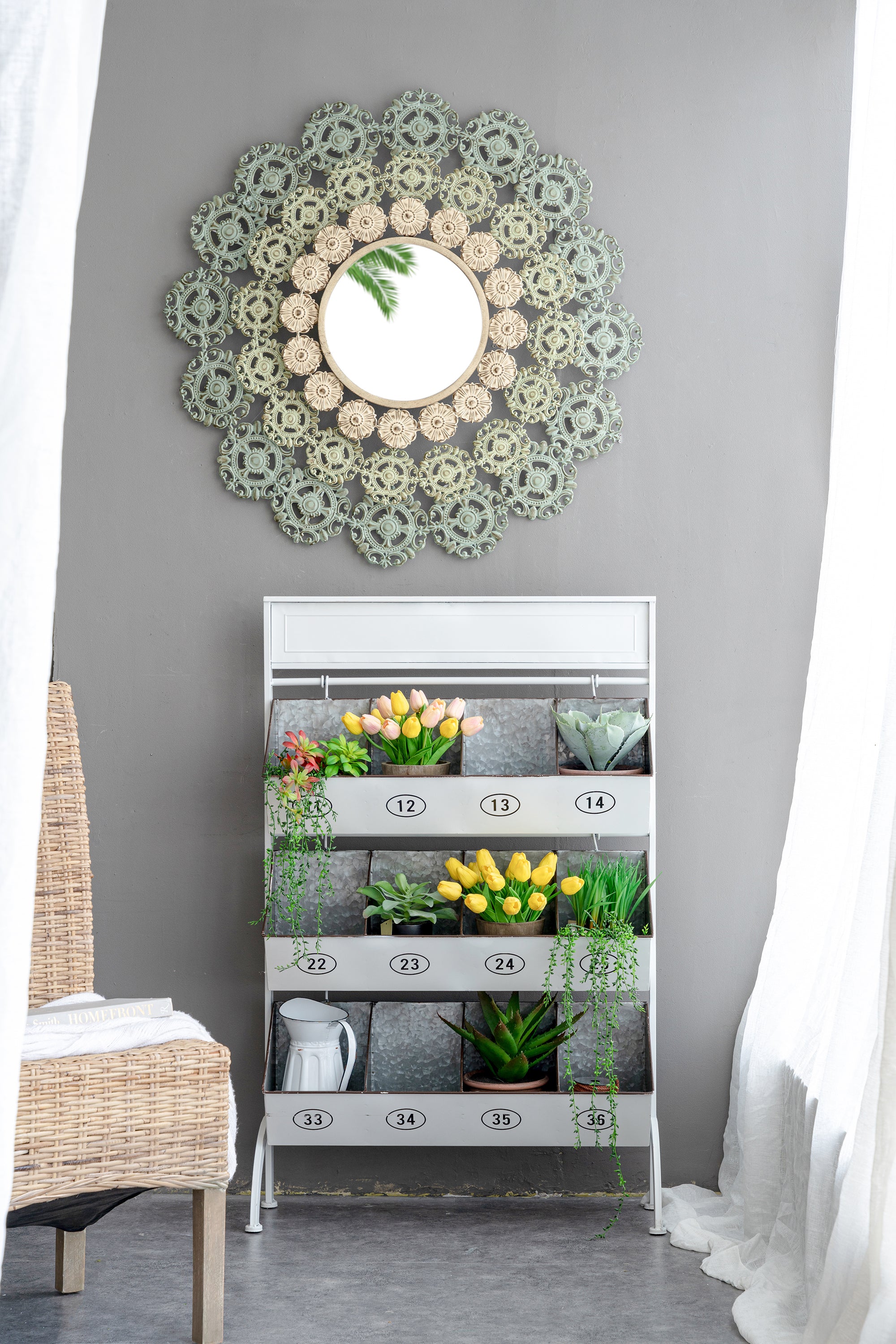 Medallion Mirror
