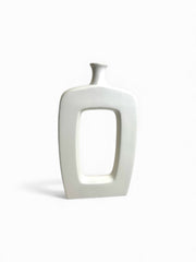 Modern Contemporary Coastal Ceramic Vase 14”