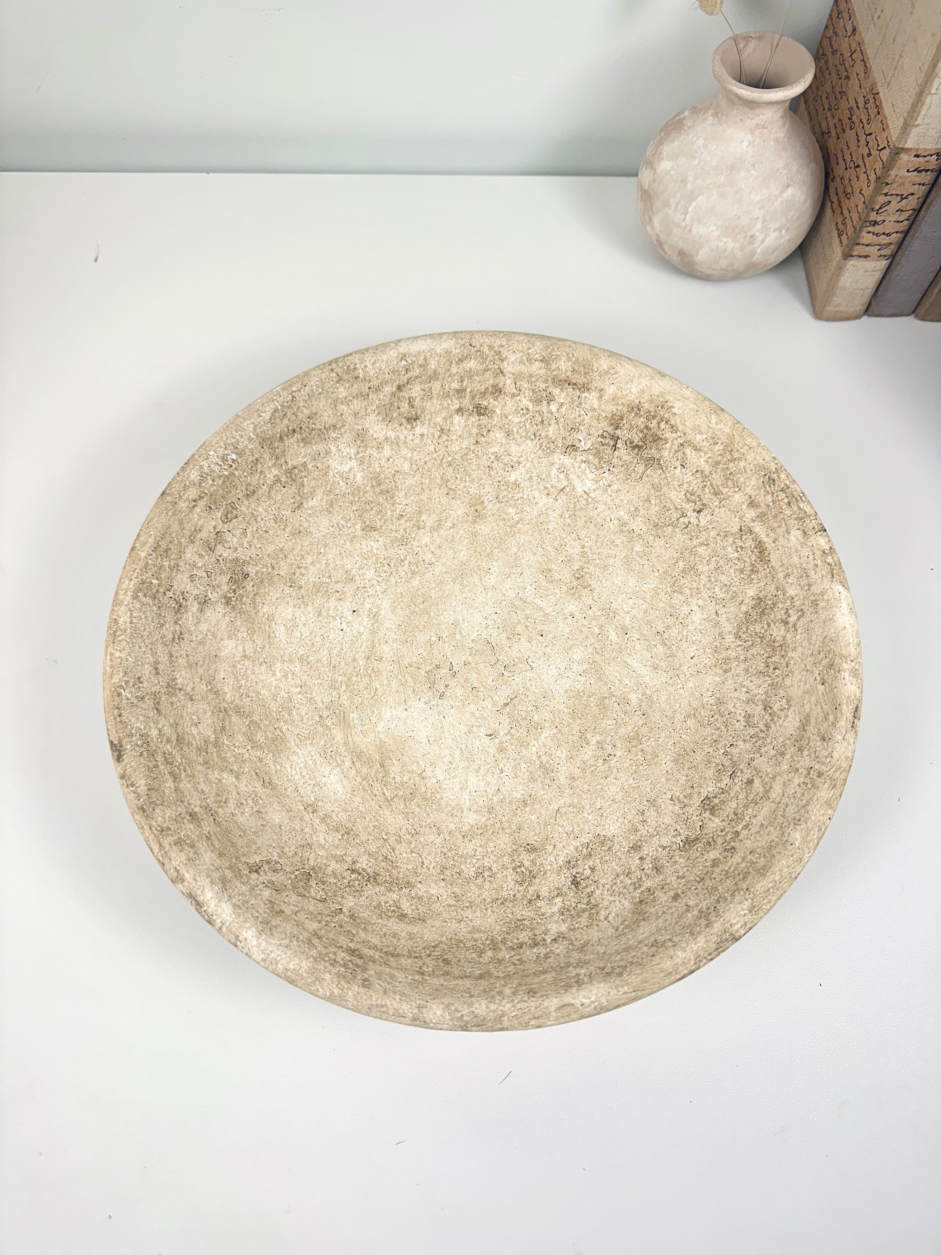 Organic Stone Decorative Tray 12x12x3’’