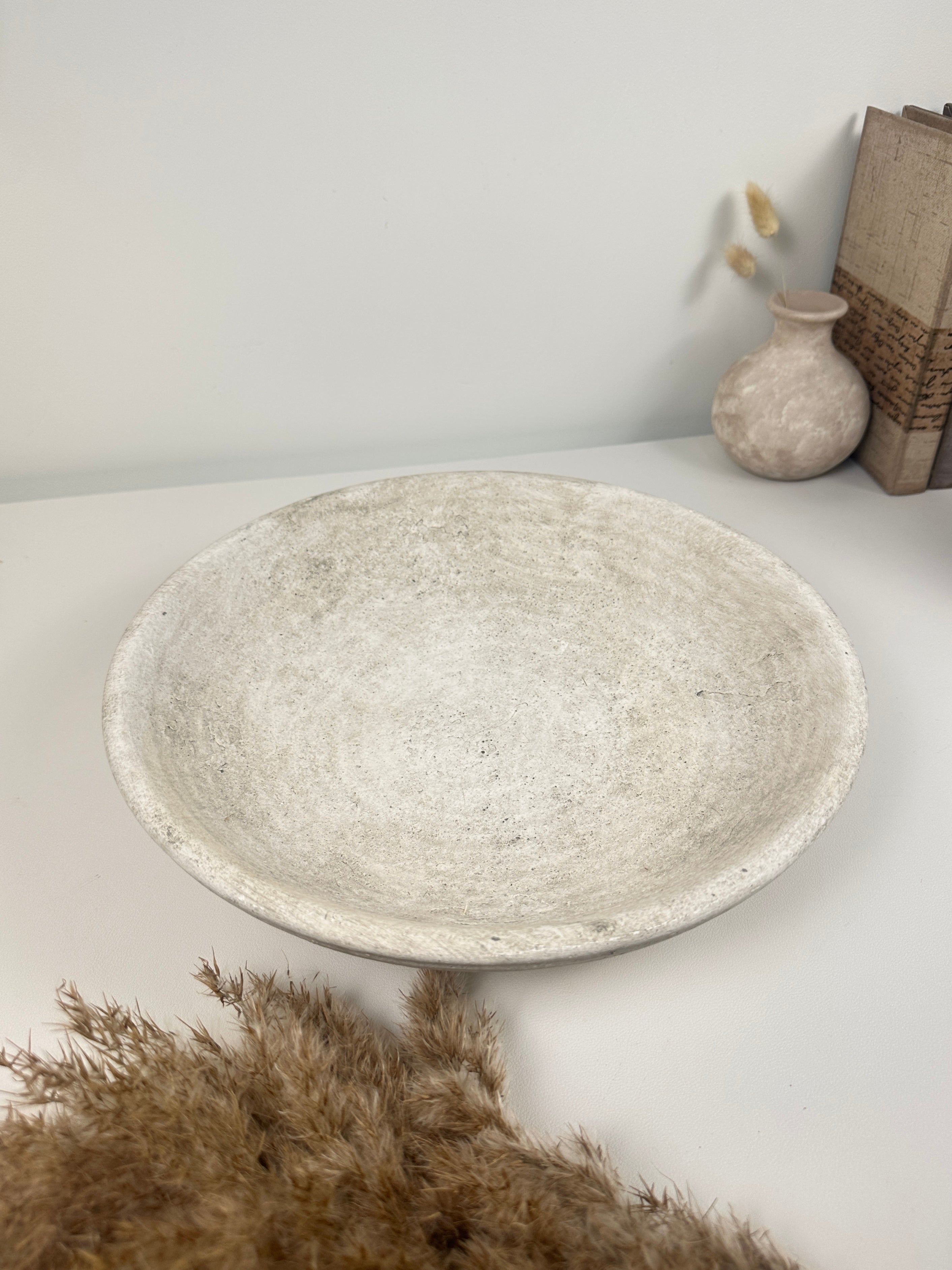 Organic Stone Decorative Tray 12x12x3’’