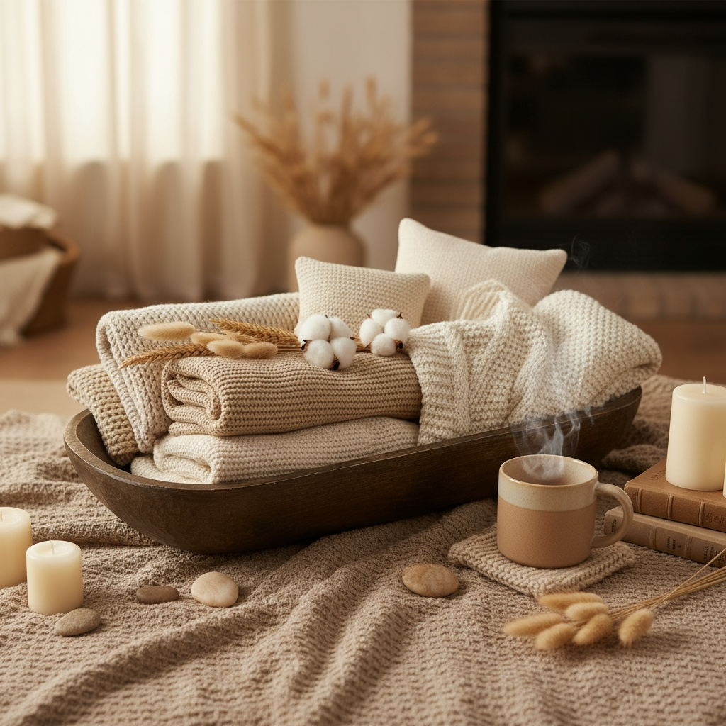 Rustic Wood Decorative Tray