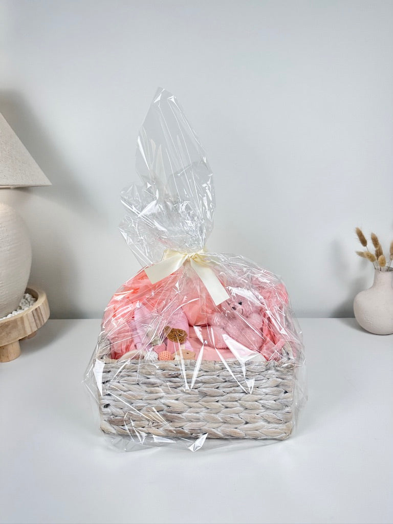 LUXURY BABY GIFT BAG - Pink - Set of 6