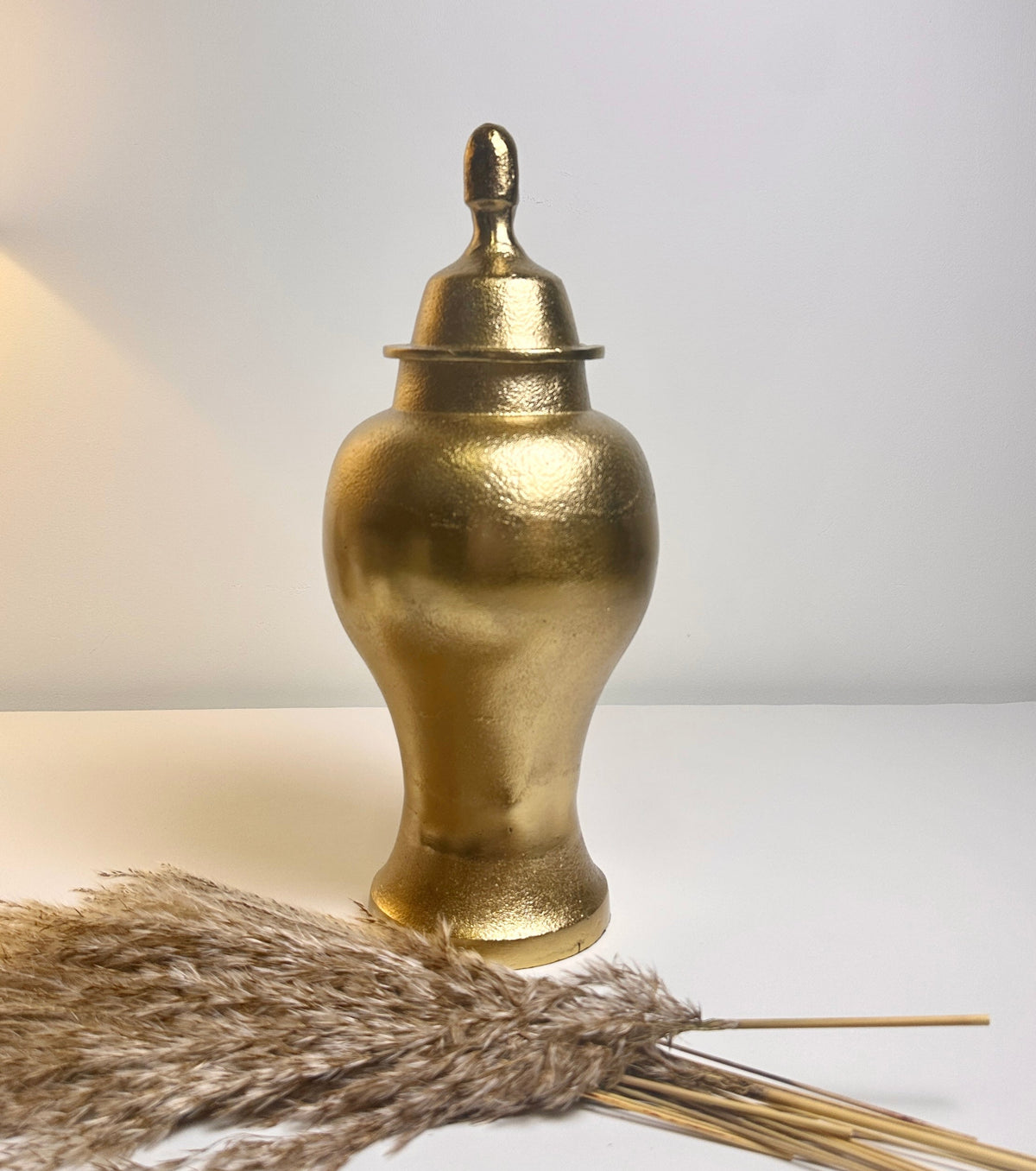 Elegant Gold Vase Jar 15"