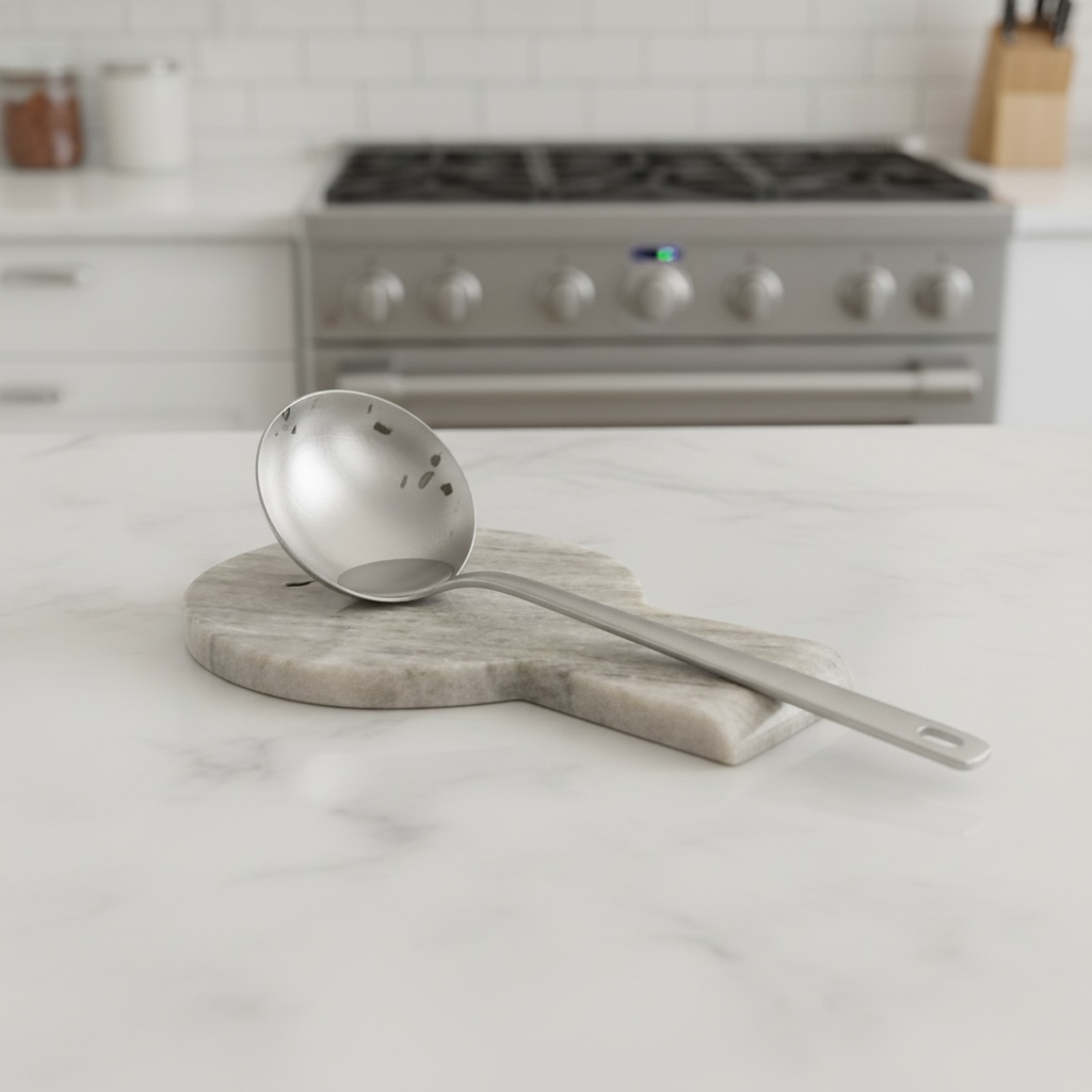 Elegant Marble Spoon Rest