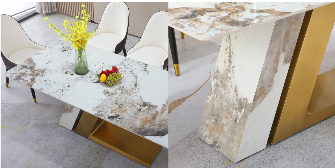 71 inch Fashion Modern Pandora sintered stone Dining Table