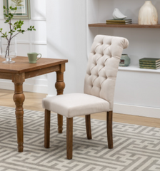 Beige Dining Chair