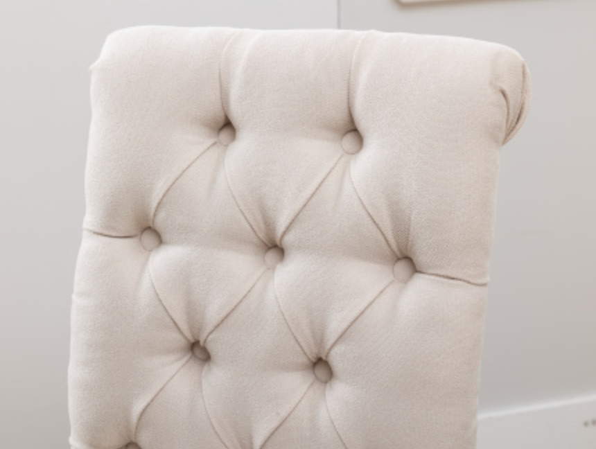 Beige Accent Chair