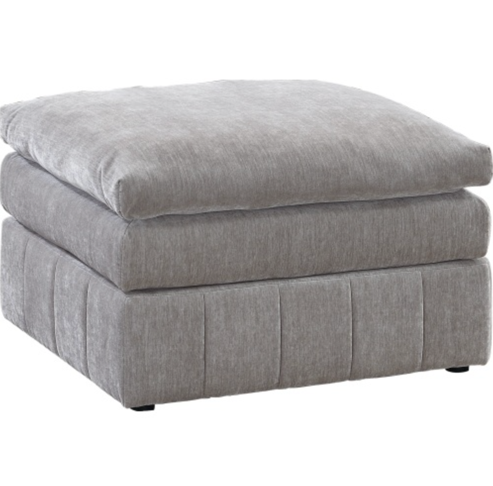 Contemporary 6pc Set Modular Sectional Set - Grey