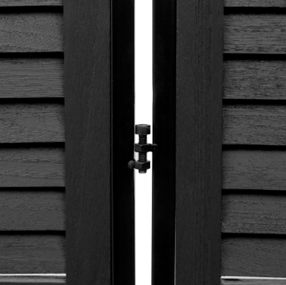 3 Panel Room Divider 6Ft Wood - Black