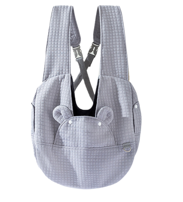 Pet Backpack Comfort Dog Bag Kitten Carrier Outdoor Travel Breathable Cross Design Chest Backpack