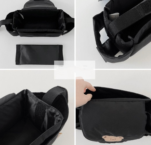 Little Bear Storage Children's Car Storage Basket Hanging Bag