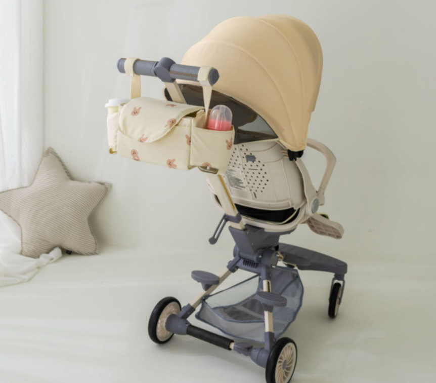 Little Bear Storage Children's Car Storage Basket Hanging Bag