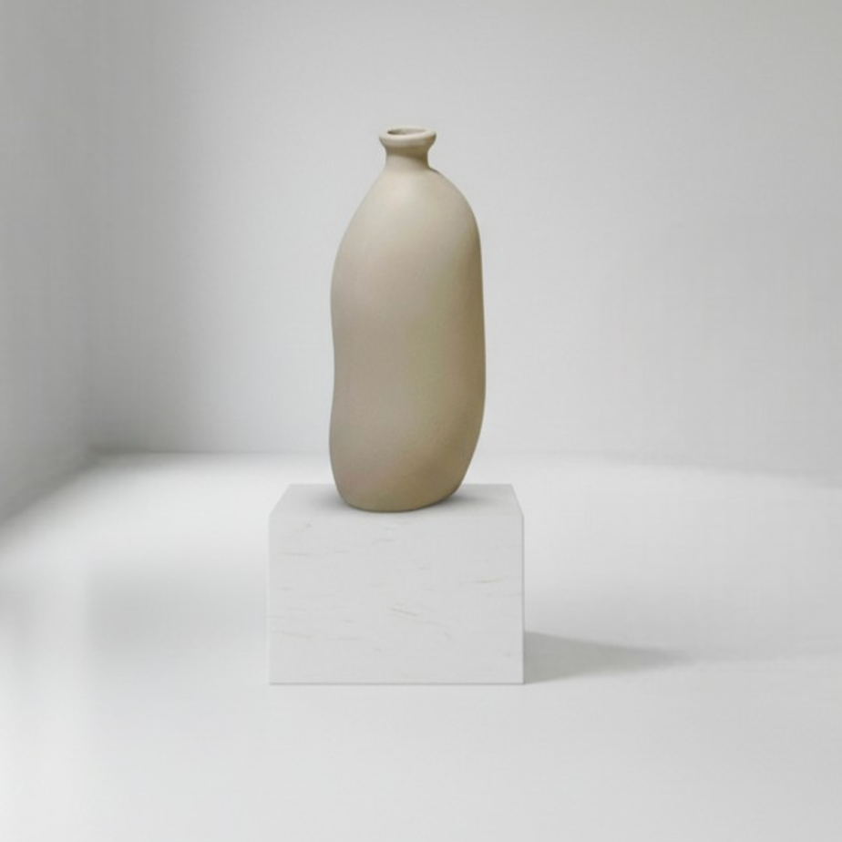 Contemporary Tan Matte 14"