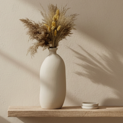 Contemporary Tan Matte 14"