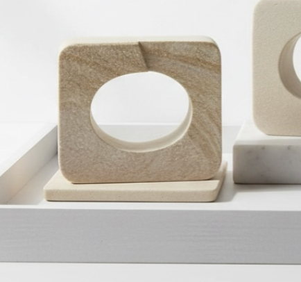 Minimalist Sculpture Art Piece Decorative Accent 5.5x6x3“