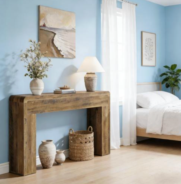 Wooden Entryway Table,Rustic Console Table,Sofa Table