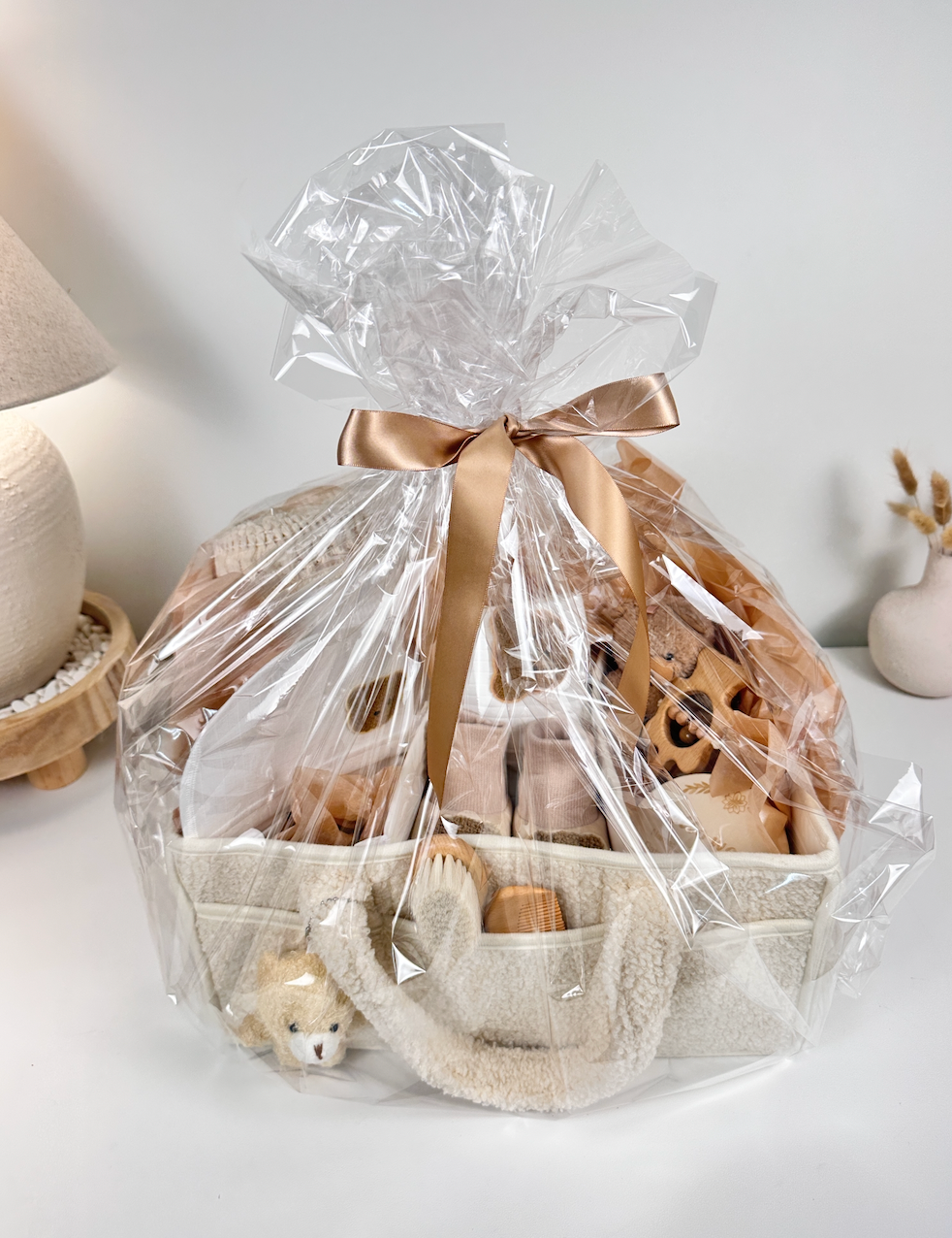 LUXURY BABY GIFT BAG - Cream - Set of 10