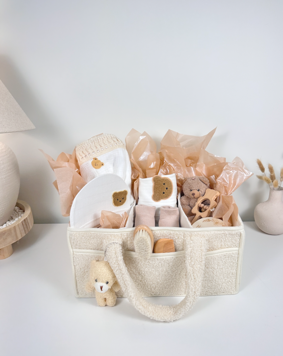 LUXURY BABY GIFT BAG - Cream - Set of 10