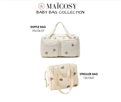 Set of 2 (DUFFEL BAG + STROLLER BAG) - BABY BAG ESSENTIALS
