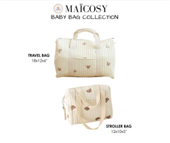 Set of 2 (TRAVEL BAG + STROLLER BAG) - BABY BAG ESSENTIALS