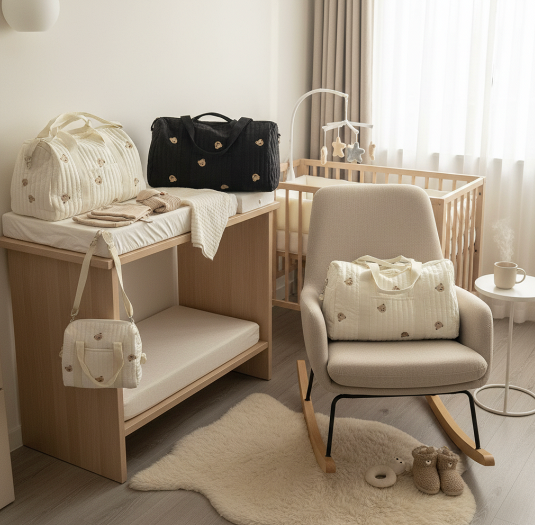 TRAVEL BAG Baby Diaper Travel Bag Maternity Hospital Stay