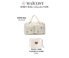 Set of 2 (DUFFEL BAG + POUCH 1 BEAR)
