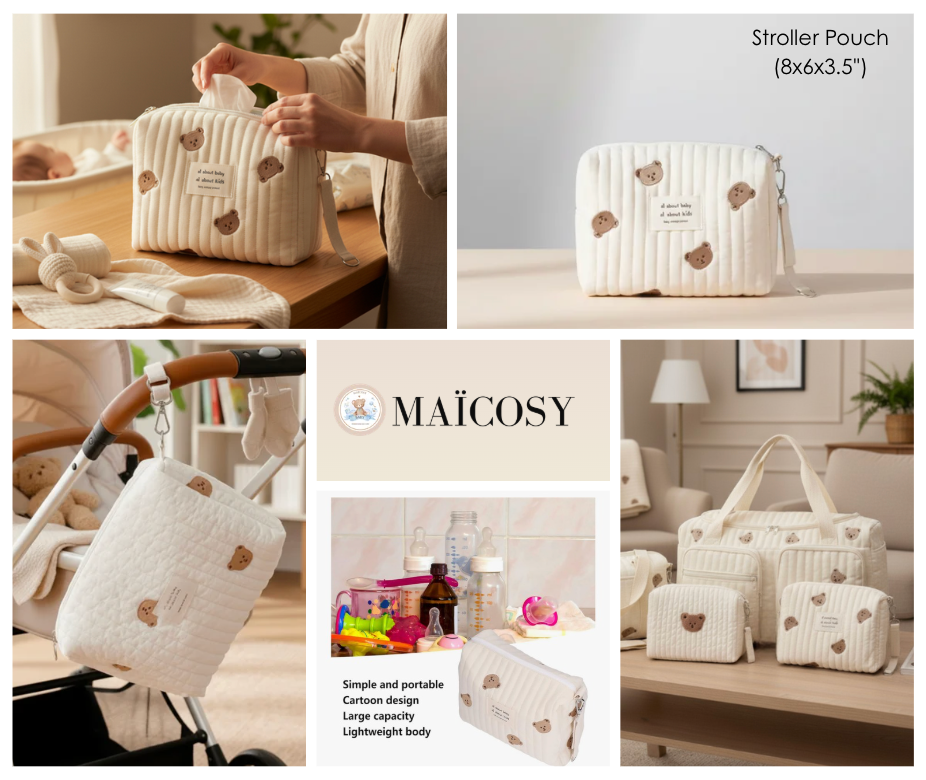 BABY BAG POUCH FULL BEARS