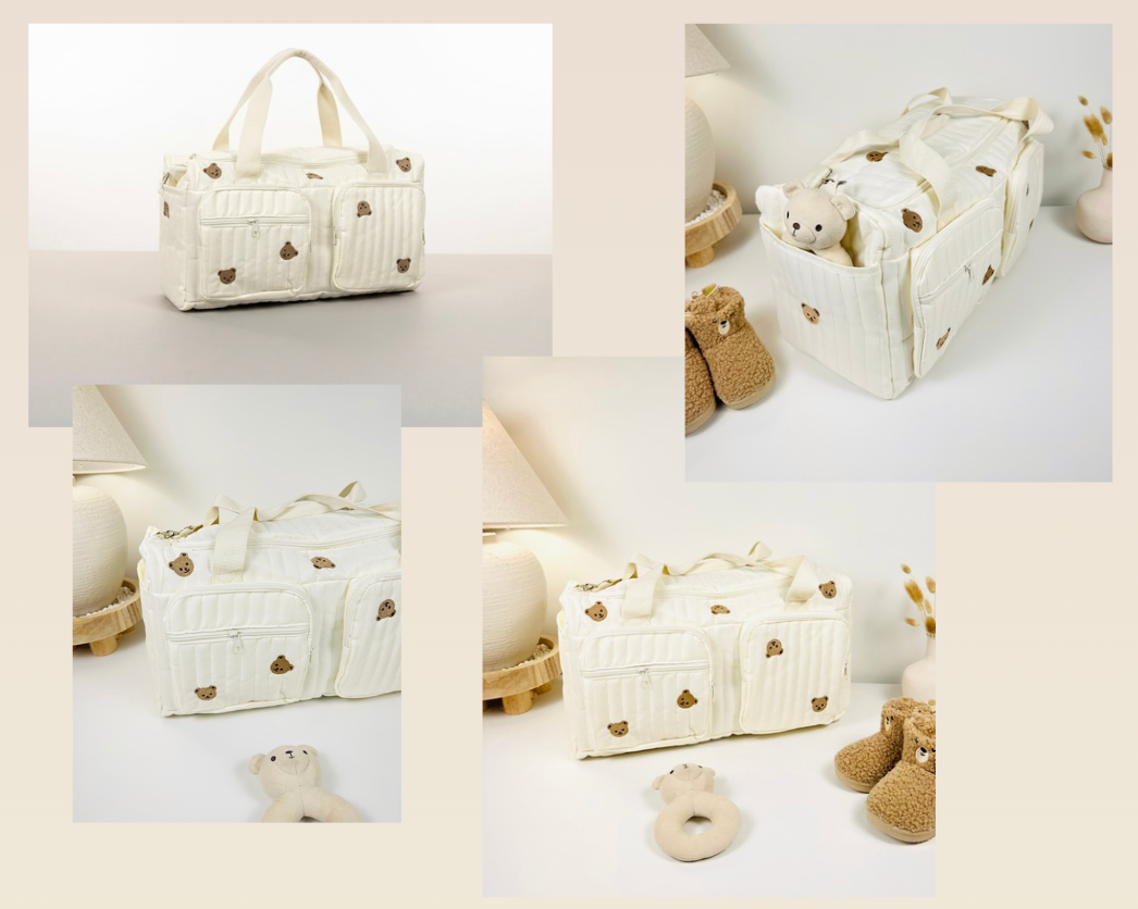 DUFFEL BAG Baby Diaper Travel Bag Maternity Hospital Stay