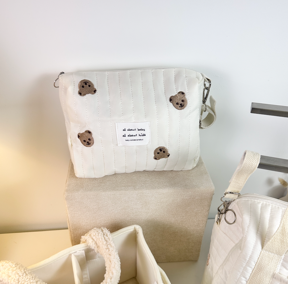 Set of 2 (POUCH ALL BEARS + POUCH 1 BEAR)